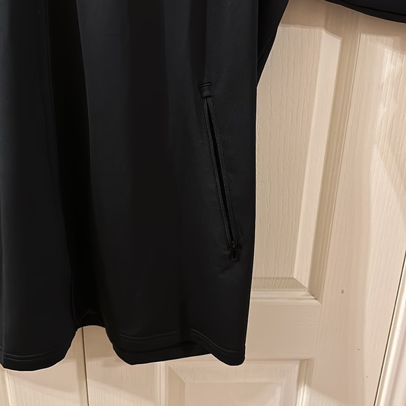 Houston Dynamo MLS adidas 3 Stripe Anthem Sideline Medium Track Jacket, 2XL - Picture 6 of 7